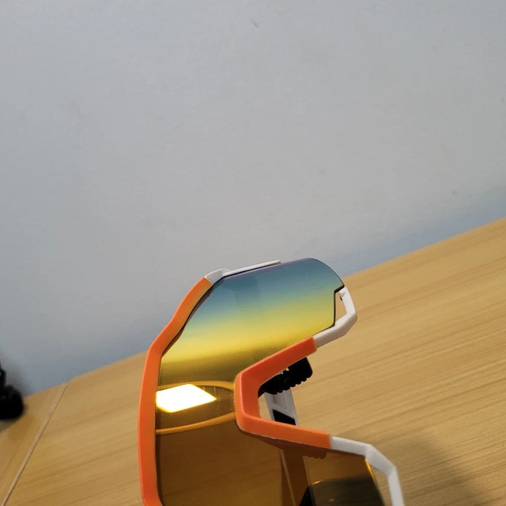 1 Set XSY Men Cycling Sport Goggles Outdoor Windproof Shield SunglassesUV400